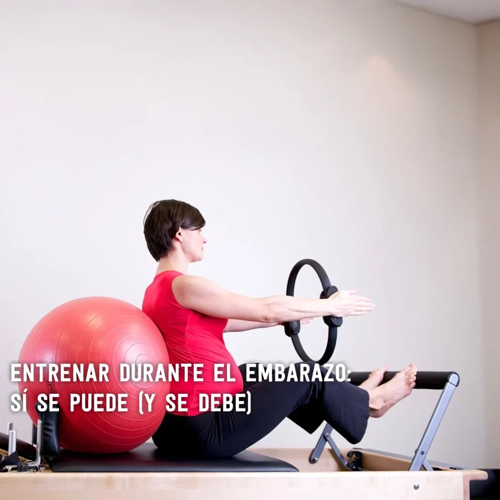 entrenar durante el embarazo sí se puede (y se debe)